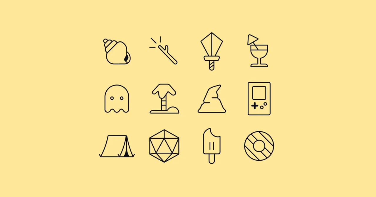 A bunch of icons made by Joacim Eldre