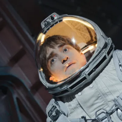 Mickey 17 in an astrounaut suit